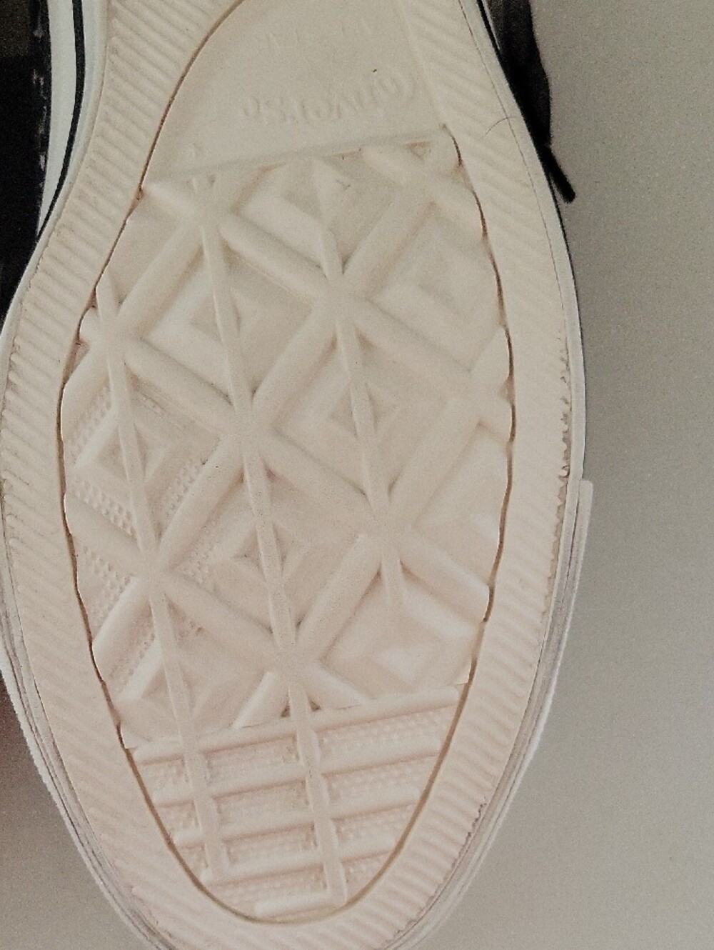 Converse Black and White Leopard Print Low Top Sneakers - Picture 9 of 13